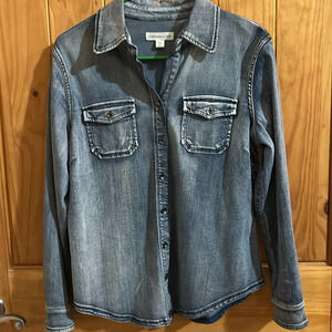 Coldwater Creek Chambray Jacket/Shirt